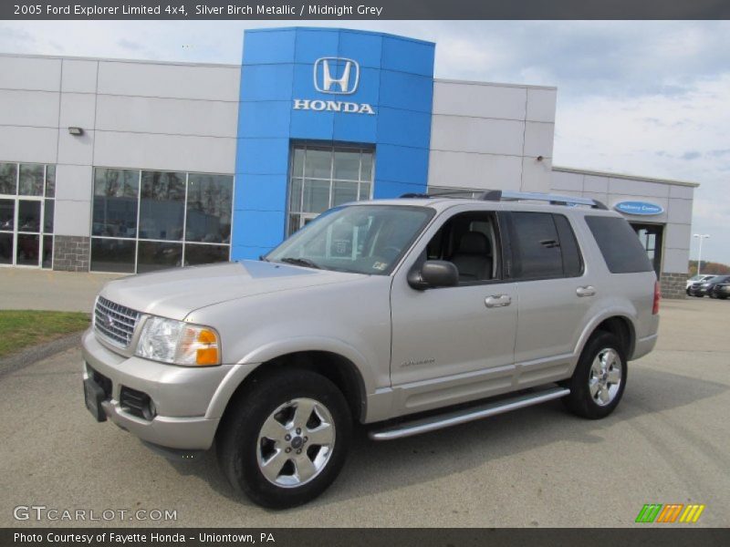 Silver Birch Metallic / Midnight Grey 2005 Ford Explorer Limited 4x4