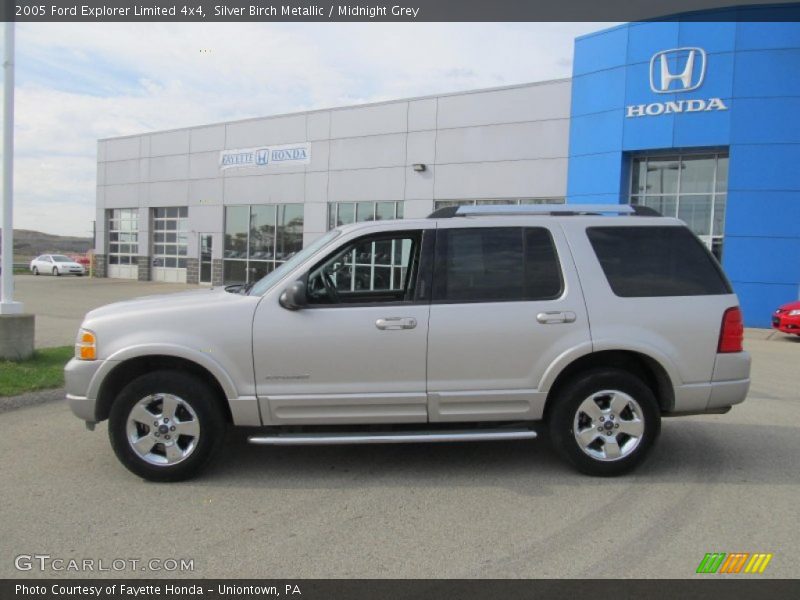 Silver Birch Metallic / Midnight Grey 2005 Ford Explorer Limited 4x4
