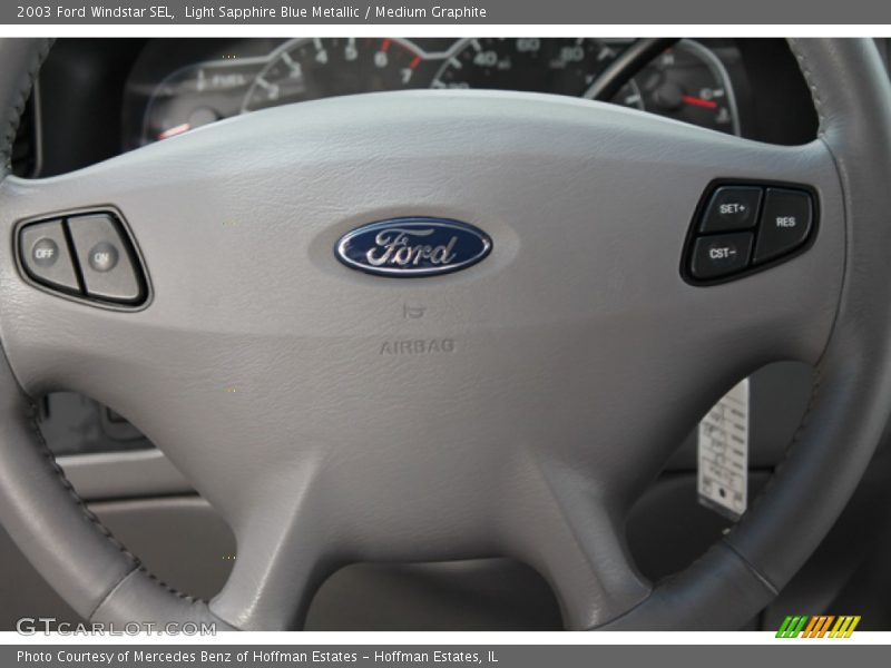 Light Sapphire Blue Metallic / Medium Graphite 2003 Ford Windstar SEL
