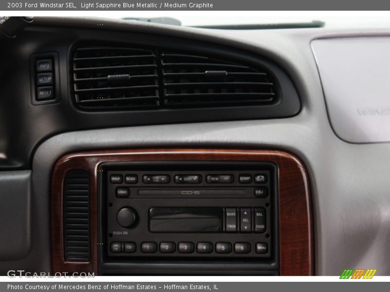 Light Sapphire Blue Metallic / Medium Graphite 2003 Ford Windstar SEL