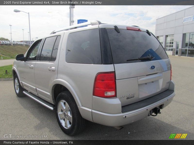 Silver Birch Metallic / Midnight Grey 2005 Ford Explorer Limited 4x4