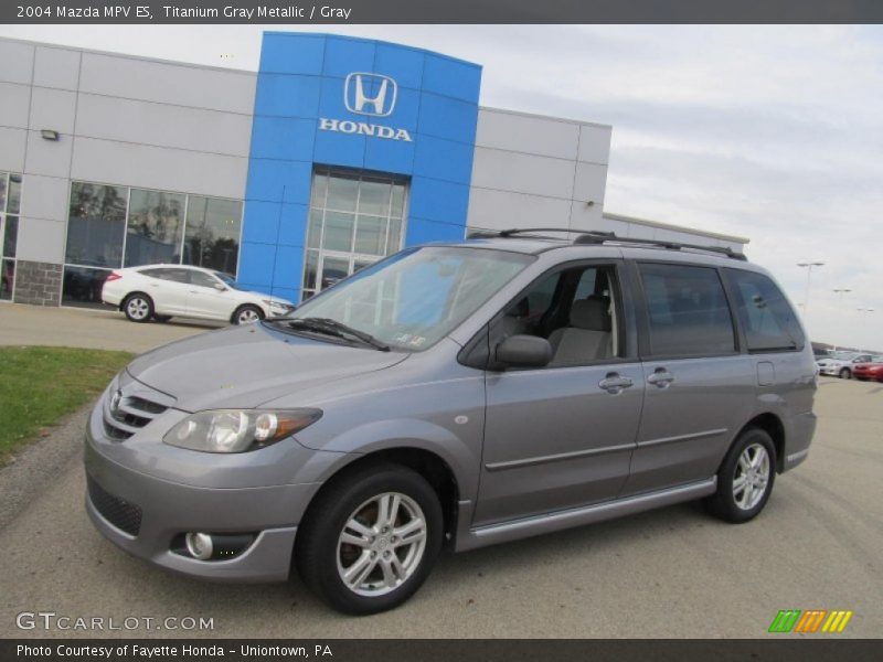 Titanium Gray Metallic / Gray 2004 Mazda MPV ES