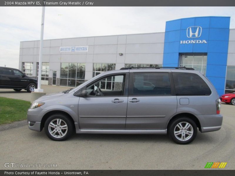 Titanium Gray Metallic / Gray 2004 Mazda MPV ES