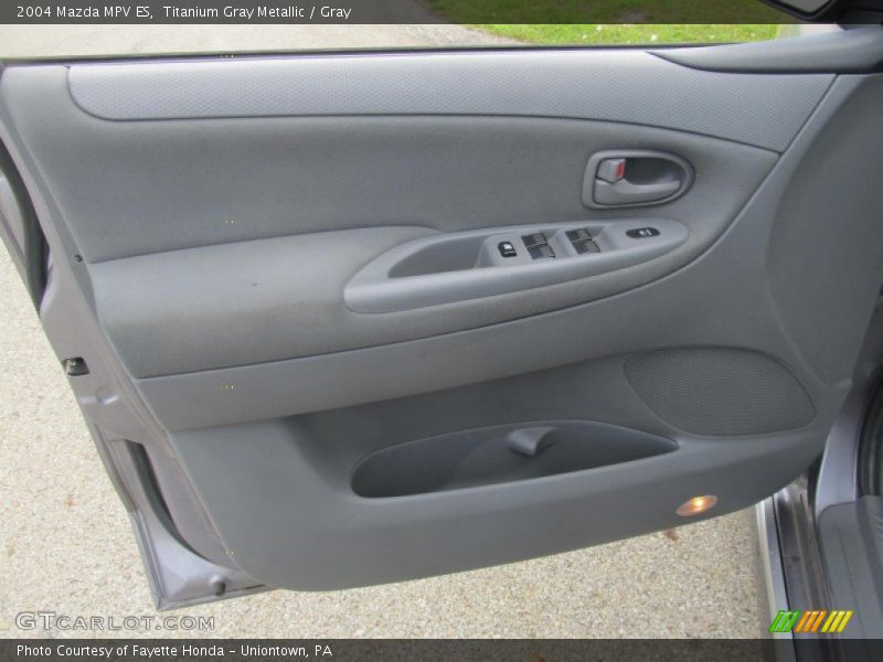 Titanium Gray Metallic / Gray 2004 Mazda MPV ES