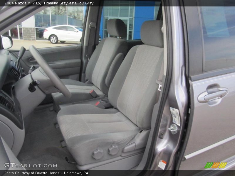 Titanium Gray Metallic / Gray 2004 Mazda MPV ES