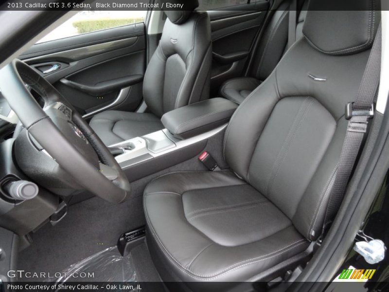 Front Seat of 2013 CTS 3.6 Sedan