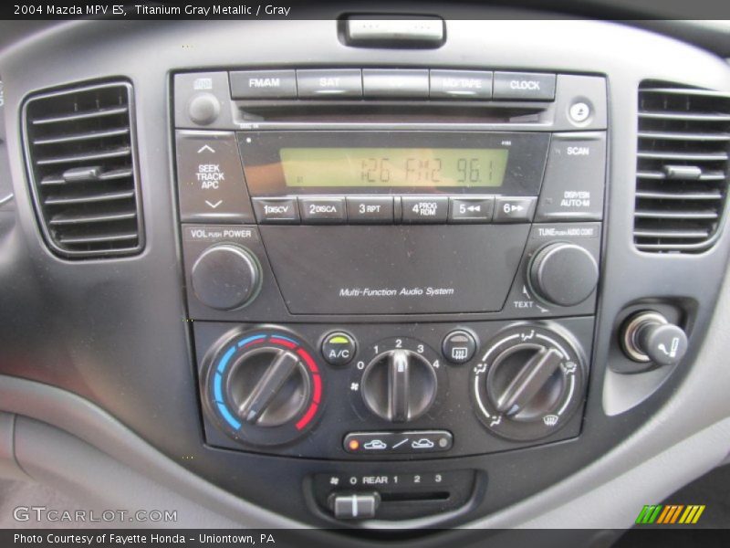 Titanium Gray Metallic / Gray 2004 Mazda MPV ES