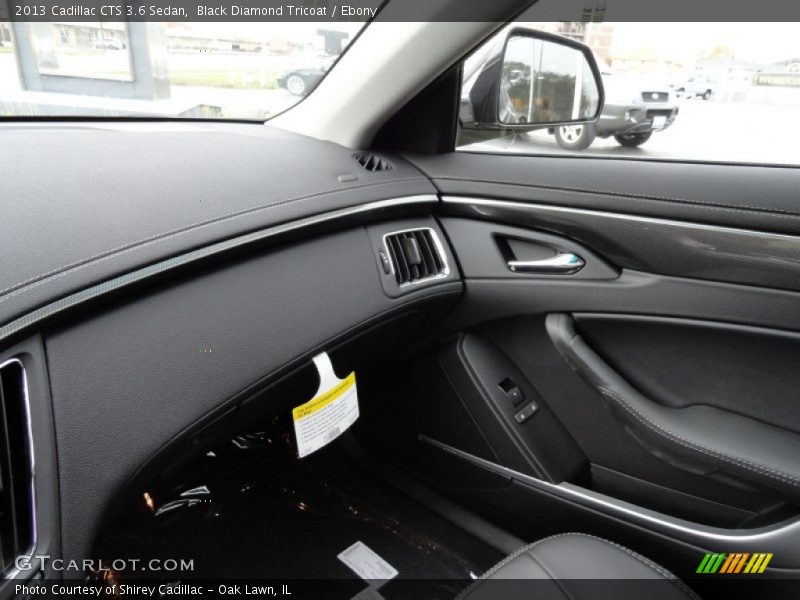 Black Diamond Tricoat / Ebony 2013 Cadillac CTS 3.6 Sedan