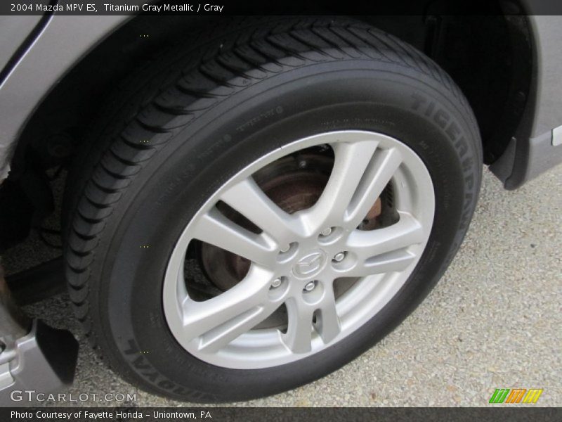 Titanium Gray Metallic / Gray 2004 Mazda MPV ES