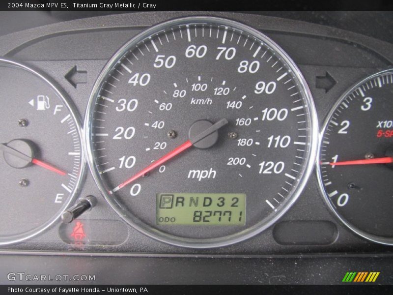 Titanium Gray Metallic / Gray 2004 Mazda MPV ES