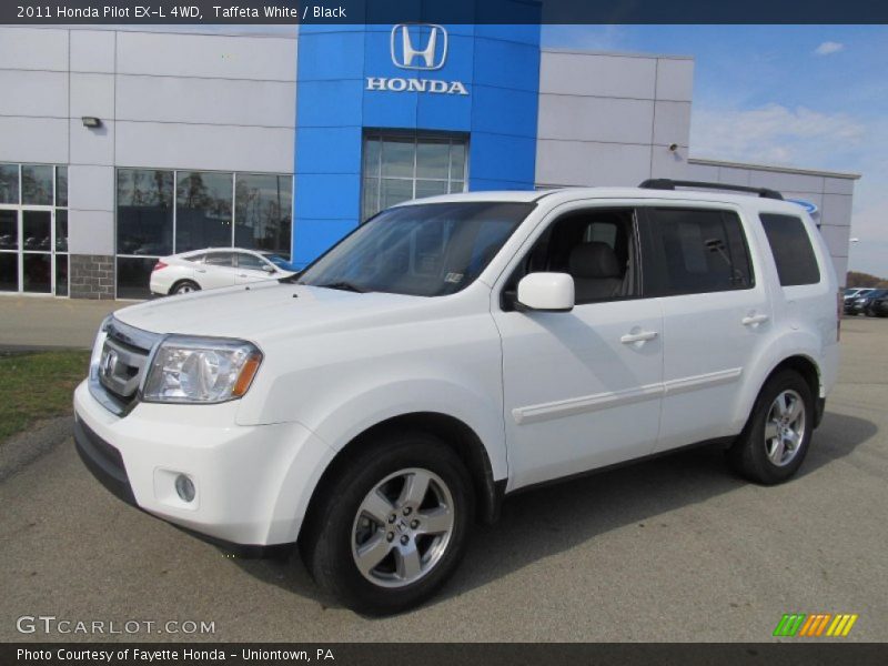 Taffeta White / Black 2011 Honda Pilot EX-L 4WD