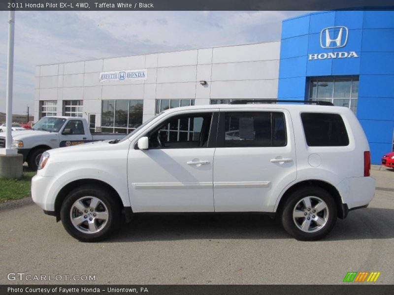 Taffeta White / Black 2011 Honda Pilot EX-L 4WD