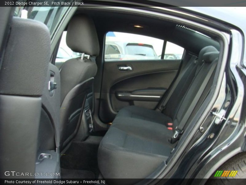 Pitch Black / Black 2012 Dodge Charger SE