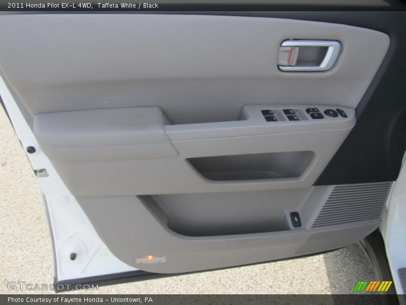 Taffeta White / Black 2011 Honda Pilot EX-L 4WD