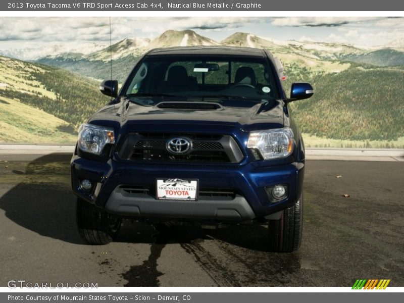 Nautical Blue Metallic / Graphite 2013 Toyota Tacoma V6 TRD Sport Access Cab 4x4