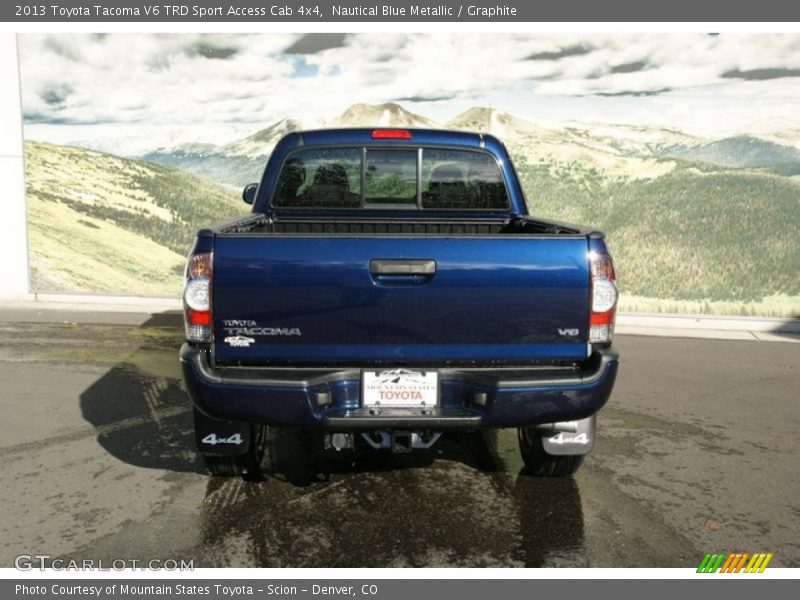 Nautical Blue Metallic / Graphite 2013 Toyota Tacoma V6 TRD Sport Access Cab 4x4