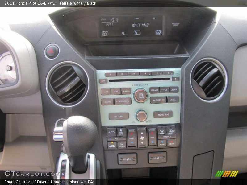 Taffeta White / Black 2011 Honda Pilot EX-L 4WD