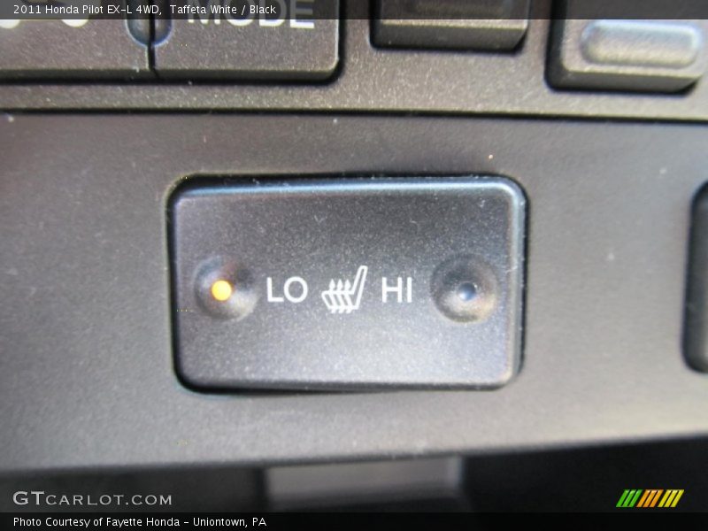 Taffeta White / Black 2011 Honda Pilot EX-L 4WD