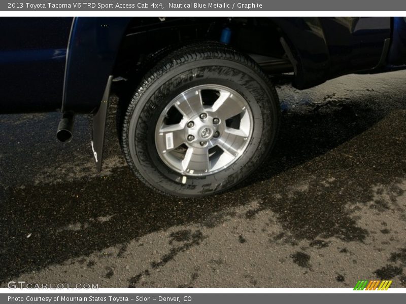 Nautical Blue Metallic / Graphite 2013 Toyota Tacoma V6 TRD Sport Access Cab 4x4