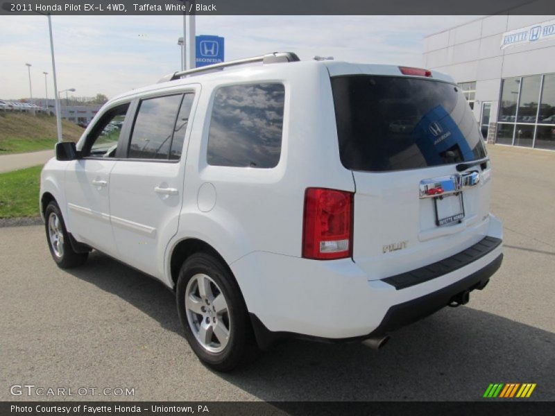 Taffeta White / Black 2011 Honda Pilot EX-L 4WD
