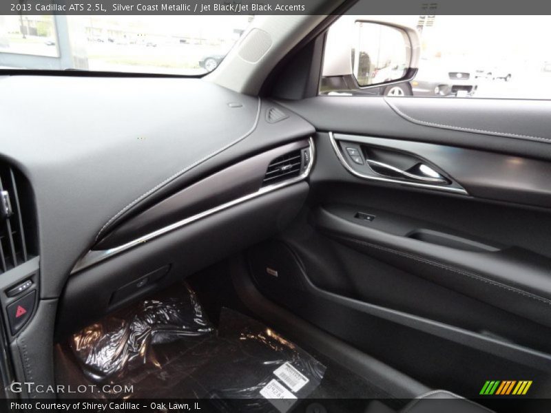 Silver Coast Metallic / Jet Black/Jet Black Accents 2013 Cadillac ATS 2.5L
