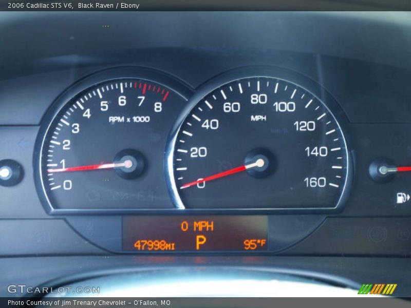 Black Raven / Ebony 2006 Cadillac STS V6