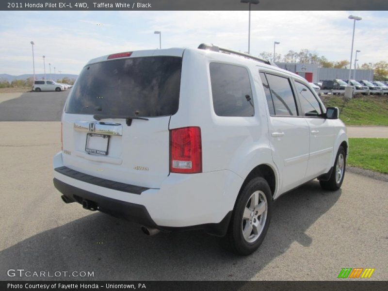 Taffeta White / Black 2011 Honda Pilot EX-L 4WD
