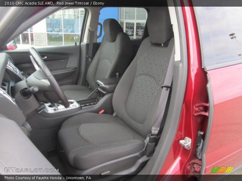 Red Jewel Tintcoat / Ebony 2010 GMC Acadia SLE AWD