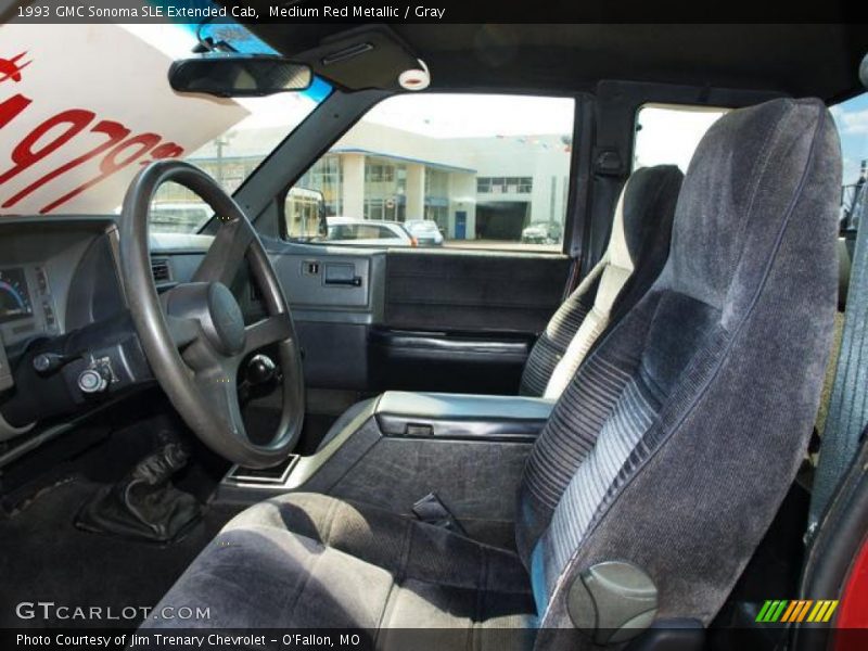  1993 Sonoma SLE Extended Cab Gray Interior