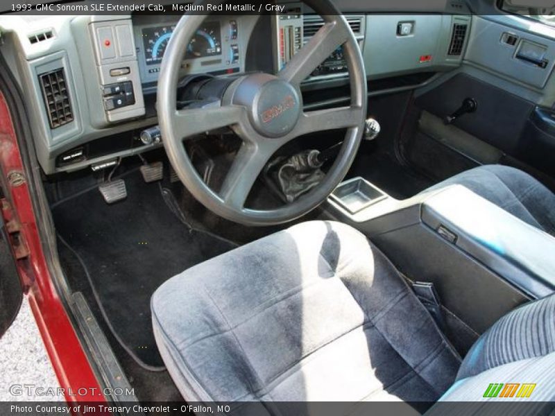  1993 Sonoma SLE Extended Cab Gray Interior