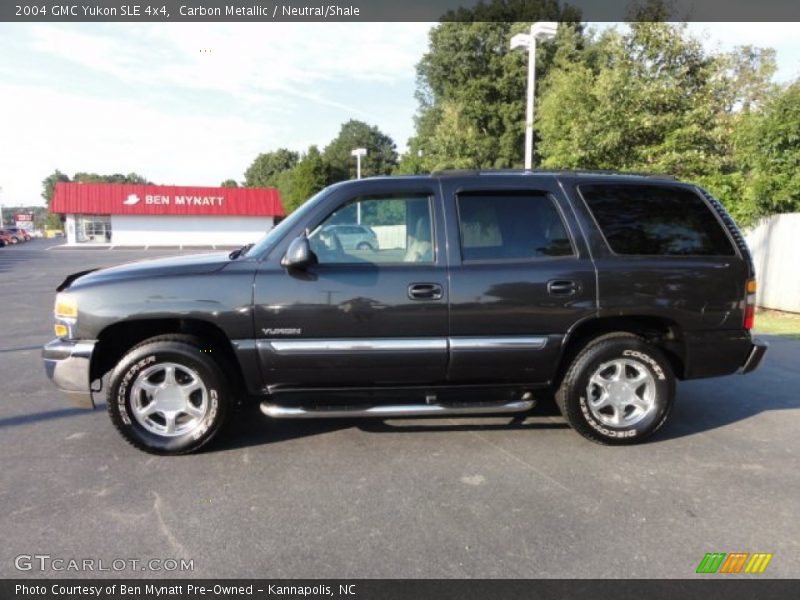 Carbon Metallic / Neutral/Shale 2004 GMC Yukon SLE 4x4