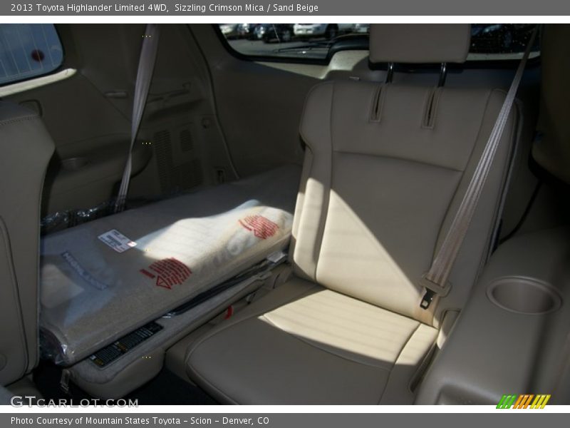 Sizzling Crimson Mica / Sand Beige 2013 Toyota Highlander Limited 4WD
