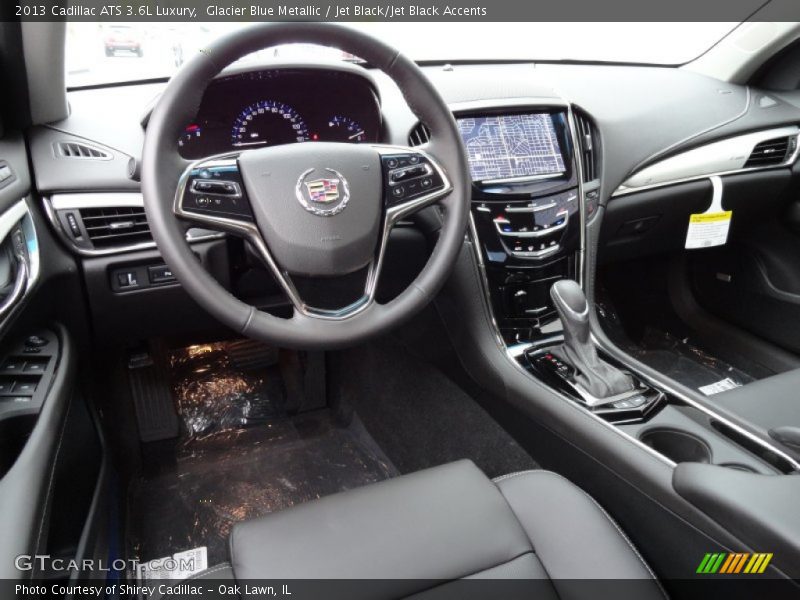 Jet Black/Jet Black Accents Interior - 2013 ATS 3.6L Luxury 