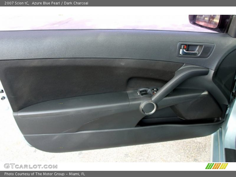 Azure Blue Pearl / Dark Charcoal 2007 Scion tC
