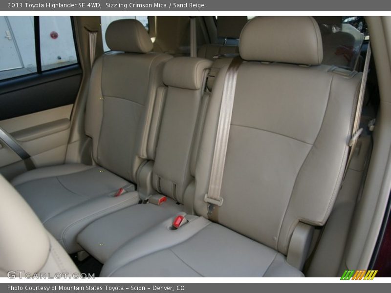 Sizzling Crimson Mica / Sand Beige 2013 Toyota Highlander SE 4WD