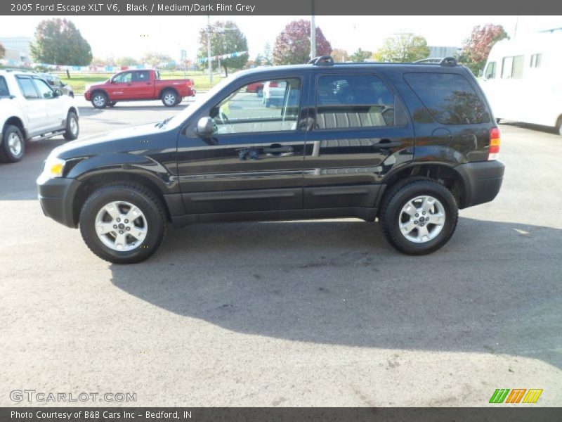 Black / Medium/Dark Flint Grey 2005 Ford Escape XLT V6