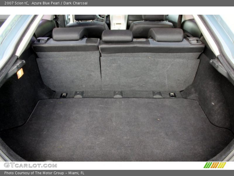 Azure Blue Pearl / Dark Charcoal 2007 Scion tC