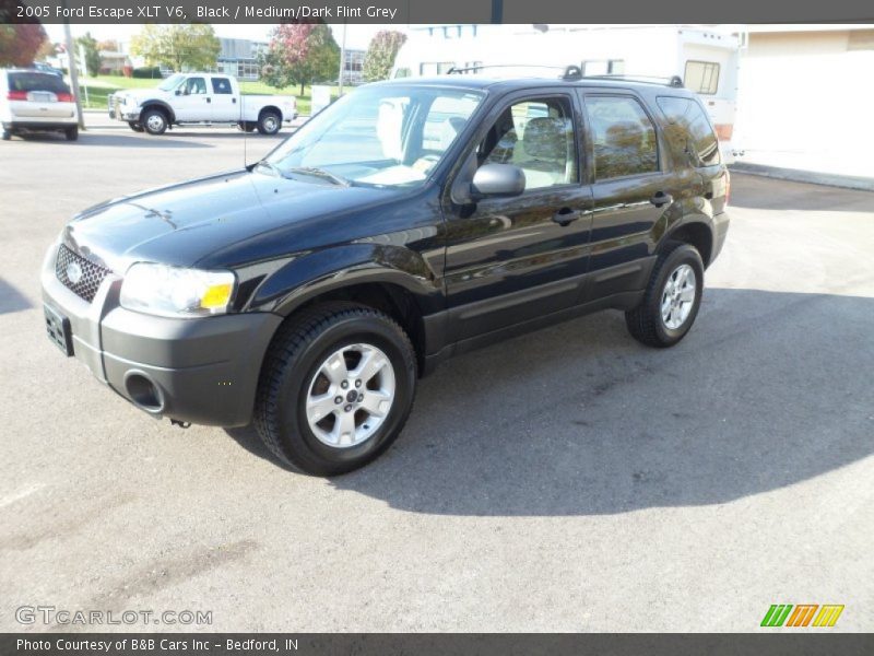 Black / Medium/Dark Flint Grey 2005 Ford Escape XLT V6