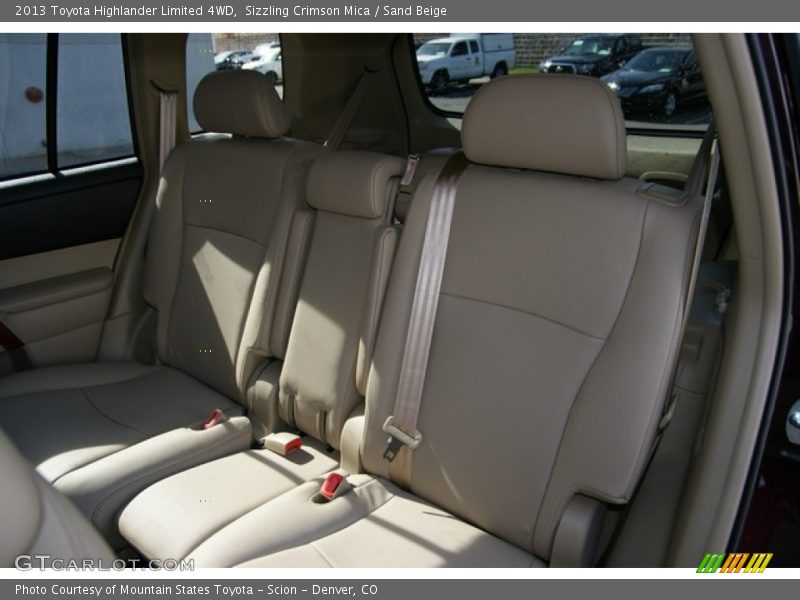 Sizzling Crimson Mica / Sand Beige 2013 Toyota Highlander Limited 4WD
