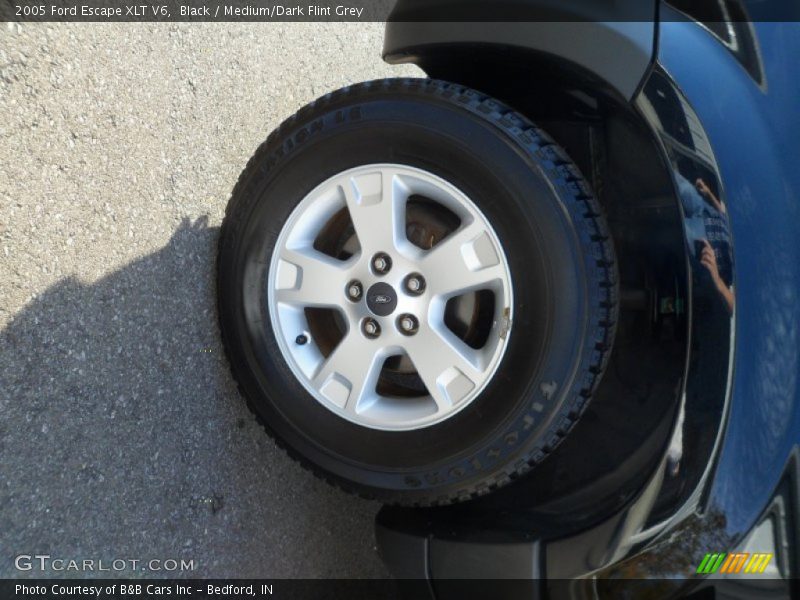Black / Medium/Dark Flint Grey 2005 Ford Escape XLT V6