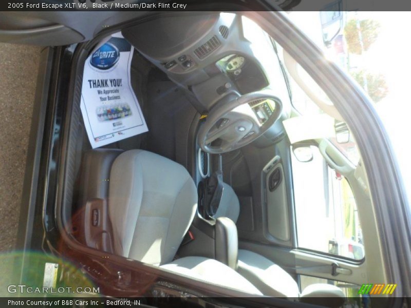 Black / Medium/Dark Flint Grey 2005 Ford Escape XLT V6