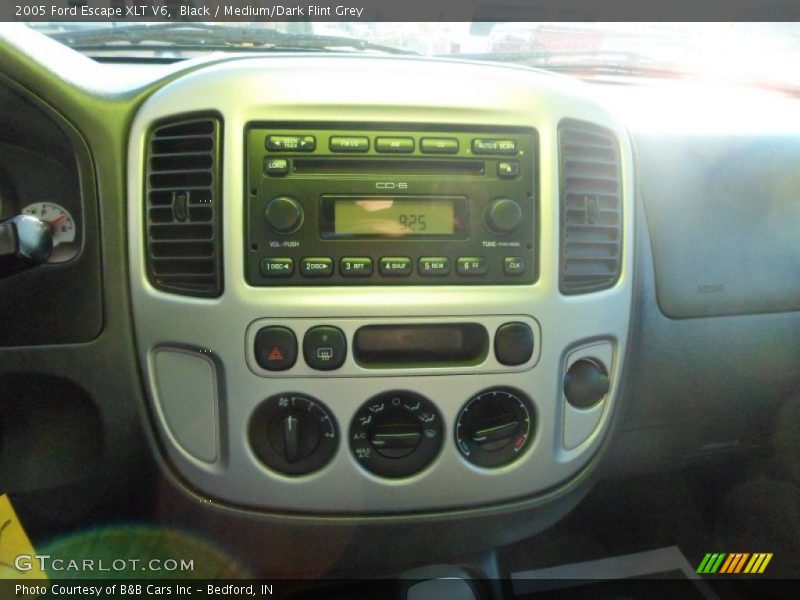 Black / Medium/Dark Flint Grey 2005 Ford Escape XLT V6