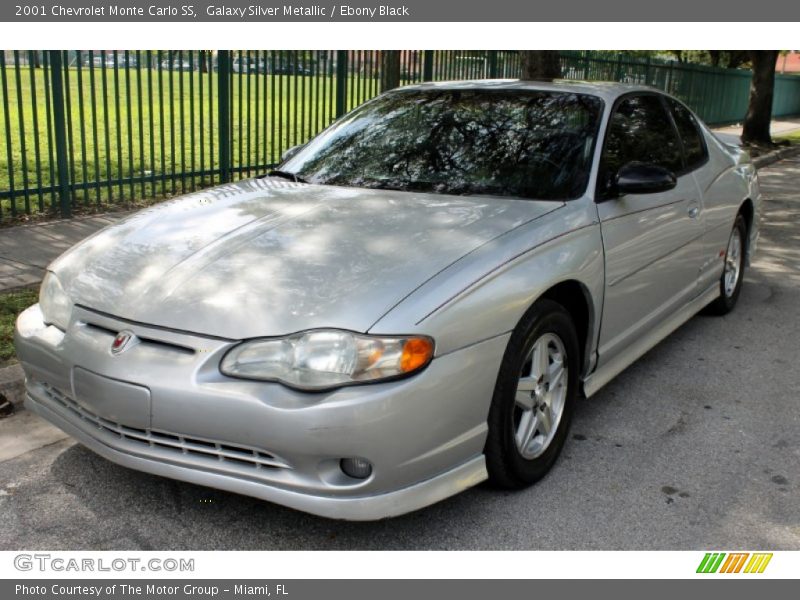 Galaxy Silver Metallic / Ebony Black 2001 Chevrolet Monte Carlo SS