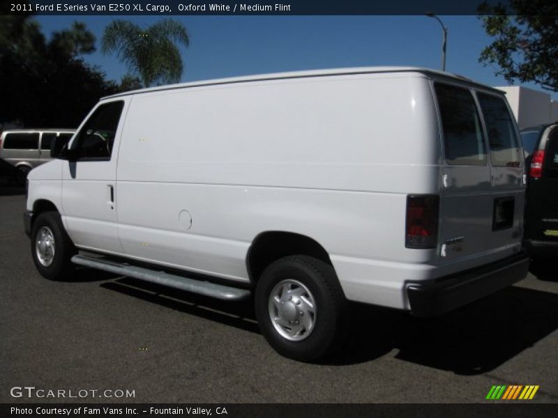 Oxford White / Medium Flint 2011 Ford E Series Van E250 XL Cargo