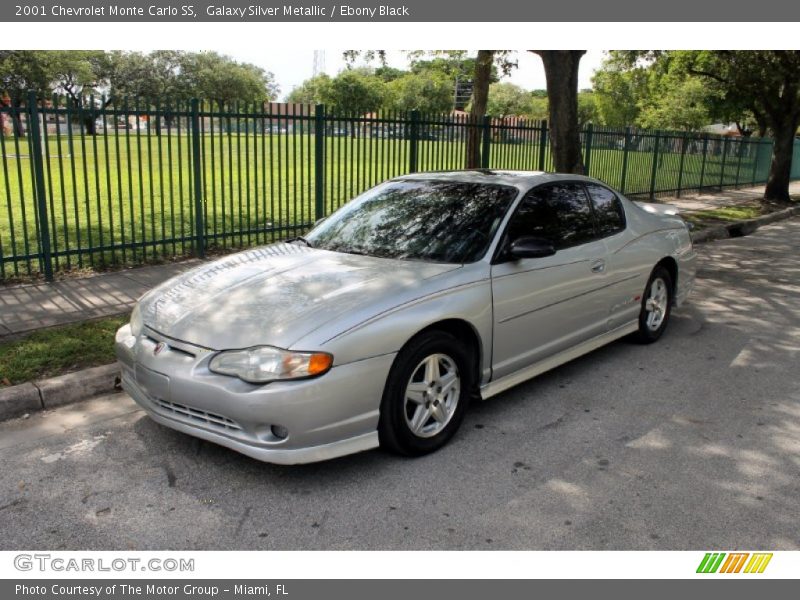 Galaxy Silver Metallic / Ebony Black 2001 Chevrolet Monte Carlo SS