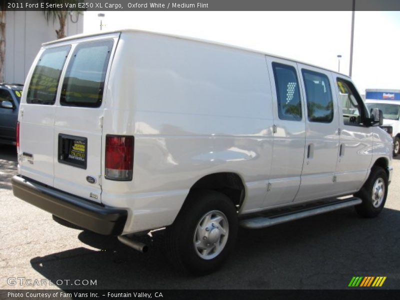 Oxford White / Medium Flint 2011 Ford E Series Van E250 XL Cargo