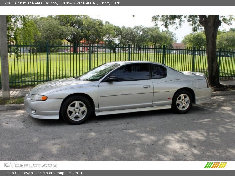 Galaxy Silver Metallic / Ebony Black 2001 Chevrolet Monte Carlo SS