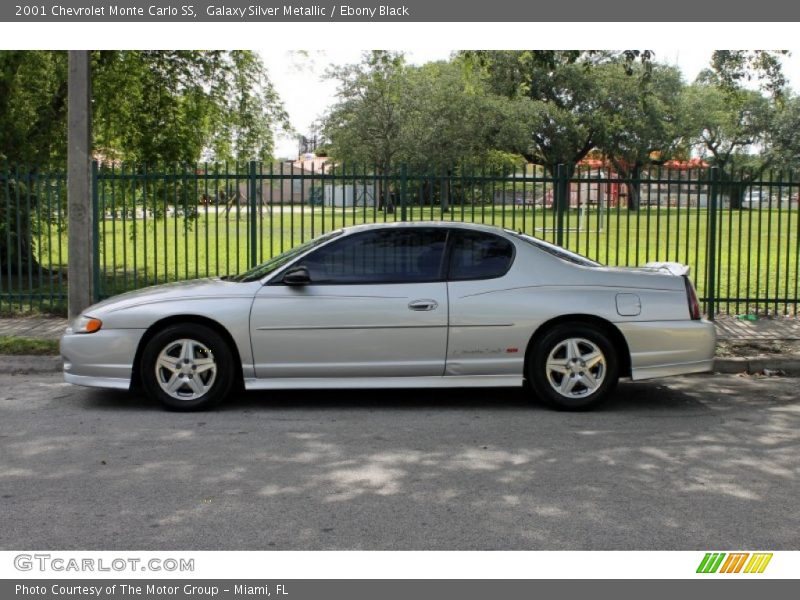Galaxy Silver Metallic / Ebony Black 2001 Chevrolet Monte Carlo SS