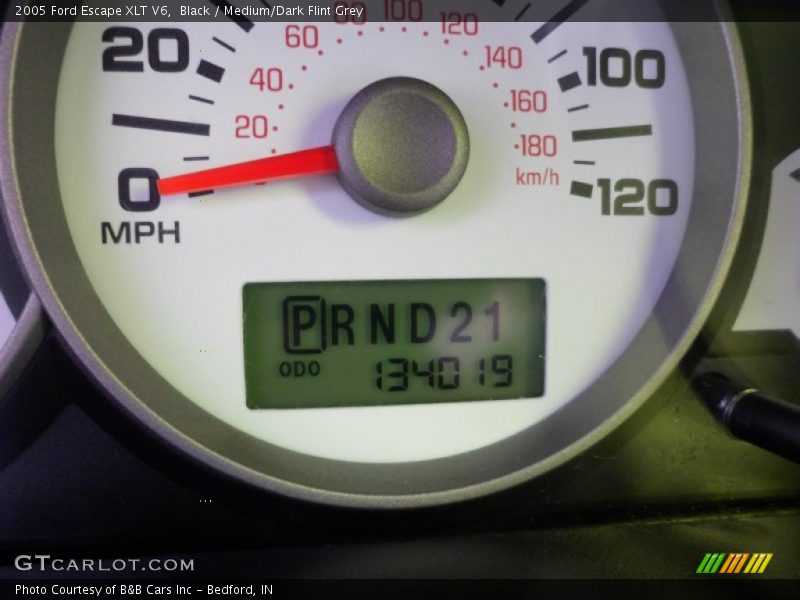 Black / Medium/Dark Flint Grey 2005 Ford Escape XLT V6