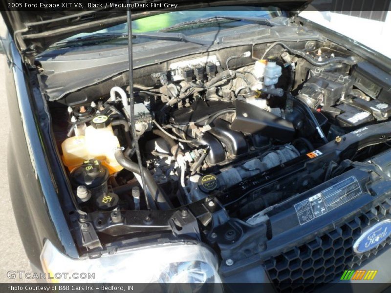 Black / Medium/Dark Flint Grey 2005 Ford Escape XLT V6